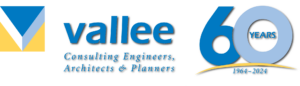 Vallee Consulting Engineers, Architects & Planners 60 Years Logo